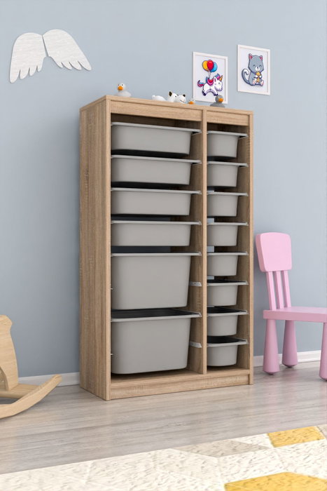 Hanah Home Montana Xs 2D4N8U - Sonomo, Gris